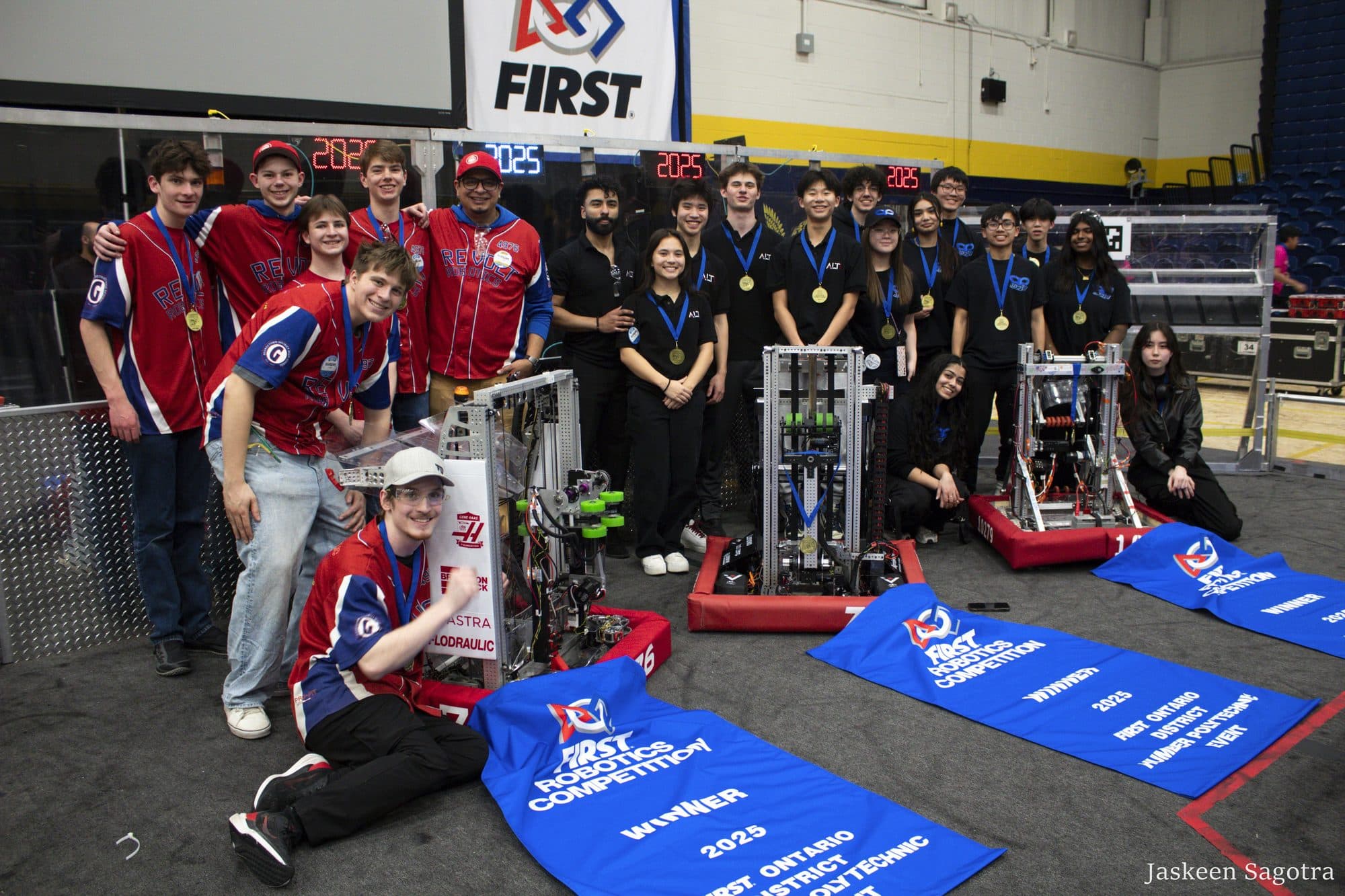 The 2025 ALT-F4 team at a competition